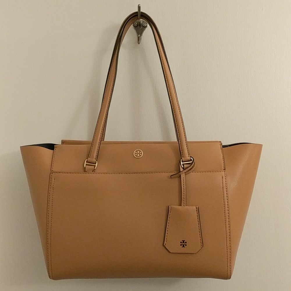Tory Burch Parker Small Tote (tan)